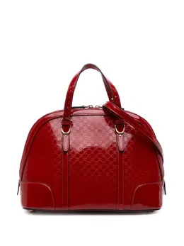 Gucci 2016-2025 Medium MicroGuccissima Patent Nice Dome satchel 32166590
