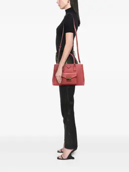 Prada 2013-2025 Saffiano Lux Galleria Double Zip Front Pocket satchel 32183871