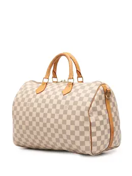 Louis Vuitton 2013 Damier Azur Speedy Bandouliere 35 satchel 32184545