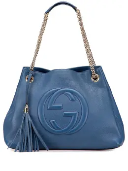 Gucci 2000-2015 Medium Leather Soho Chain tote bag 32166389