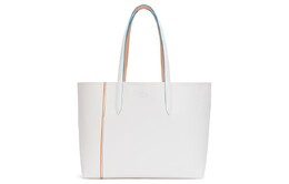 Lacoste Женская сумка через плечо, Creamy white patchwork peach nf4239as-l48 | creamy white patchwork peach