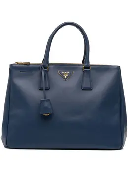 Prada 2000-2025 Large Saffiano Lux Galleria Double Zip satchel 32166746