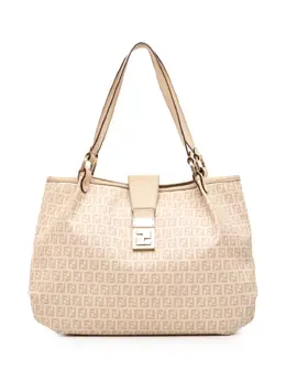 Fendi 2010-2025 Zucchino Spalmati Chiusura tote bag 32153822