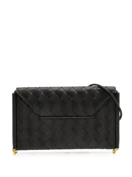 Bottega Veneta 2021-2025 Calfskin Intrecciato Solstice Phone Pouch crossbody bag 32152734