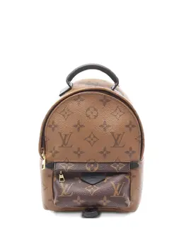 Louis Vuitton 2018 mini Palm Springs Reverse Monogram backpack 32162395