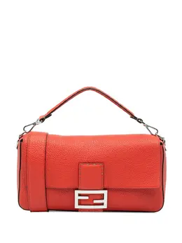 Fendi 2010-2025 Large Leather Selleria Baguette satchel 32187835