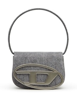 Сумка женская Diesel 1DR на круглой ручке с логотипом бренда, серый x08396p1309 | серый