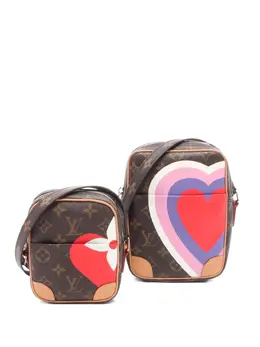 Louis Vuitton 2020 Game On Paname Monogram Heart-print cross body bag set 32008798