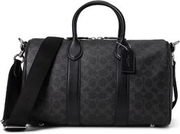 Сумка Coach Compass Bag 35 In Signature Canvas, цвет Black Signature 10038350 | black signature