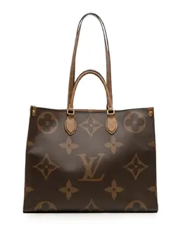 Louis Vuitton 2019 Monogram Reverse Giant OnTheGo GM satchel 32152863