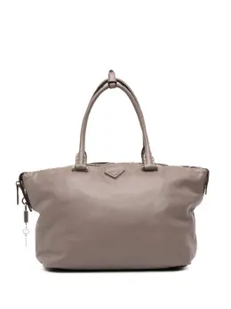 Prada 2010-2025 City Calf Hand Stitched Zip tote bag 32153796