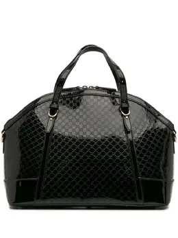 Gucci 2016-2025 Large MicroGuccissima Patent Dome satchel 32152784