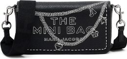Сумка Marc Jacobs The Trompe L'oeil Charm Leather Mini Bag, цвет Black Multi 10034184 | black multi