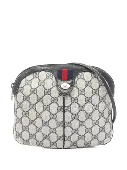 Gucci 00s monogram-pattern shoulder bag 32124669