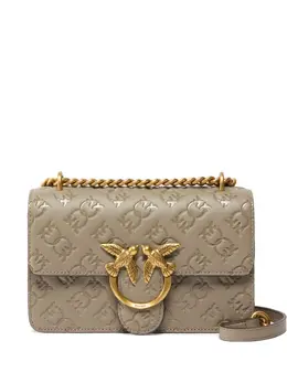 Pinko mini Love Bag embossed cross body bag 30379329