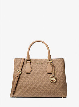 Большая сумка Camille с фирменным логотипом Michael Kors, бежевый 30f5gcas7b | husk