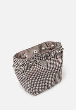 Сумка через плечо ZALINA POUCH Guess, серебристый gu151h78r-d11 | silver-coloured