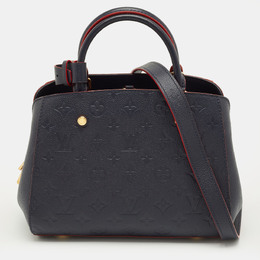 Louis Vuitton Marine Rogue Monogram Empreinte Leather Montaigne BB Bag 1217007