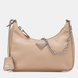 Prada Brown Re Nylon Re Edition 2005 Satchel 1216865
