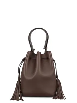 Valentino Garavani-So Seau Leather Bucket Bag-Donna 52621422526804