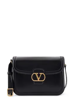 Valentino Garavani-Valentino Garavani 9to5 Leather Shoulder Bag-Donna 52621549142356