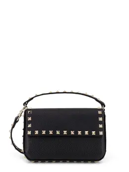 Valentino Garavani-Rockstud Leather Shoulder Bag-Donna 52621552648532