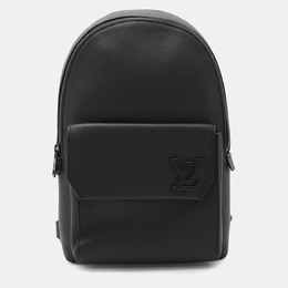 Louis Vuitton Lv Aerogram Pilot Sling Bag Body Shoulder Leather Noir Black 1218517