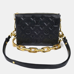 Louis Vuitton Coussin Bb 2-Way Shoulder Bag Black 1218514
