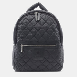 Chanel Black Quilted Nylon Coco Cocoon Backpack 1217564