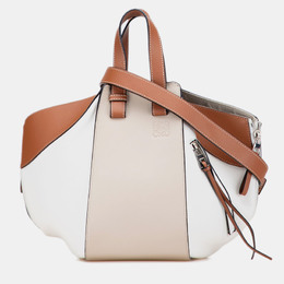 Loewe Multicolor Small Tricolor Leather Hammock Satchel 1217340