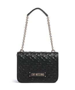 Стеганая ламинированная сумка через плечо из искусственной кожи Love Moschino, черный jc4000pp1mla0-000 | schwarz