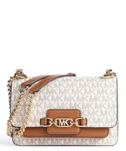 Сумка на плечо Heather из холщовой ткани Michael Kors, белый 32s2g7hc0b-149 | elfenbein/braun