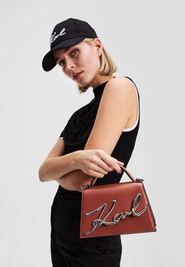 Сумка SIGNATURE Karl Lagerfeld, красный k4851h1ie-g11 | red brick