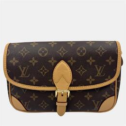 Louis Vuitton Diane PM Brown Monogram Canvas Shoulder Bag 1219447