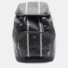 Louis Vuitton X Fragment Design Black Monogram Eclipse Leather Canvas Backpack 1218468