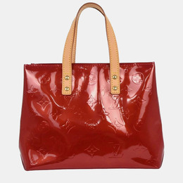 Louis Vuitton Red Vernis Reade PM Tote Handbag 1218599