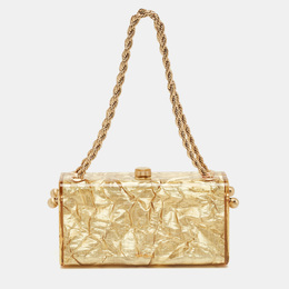 Cult Gaia Gold Acrylic Hajar Shoulder Bag 1218212