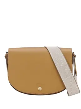 Longchamp medium Épure flap-closure calfskin cross-body bag 30212867