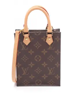 Louis Vuitton 2020 Monogram Petit Sac Plat satchel 32192648