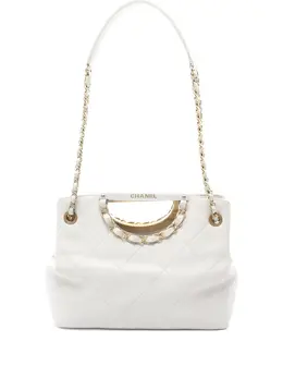 Chanel quilted chain two-way shoulder bag 32162354