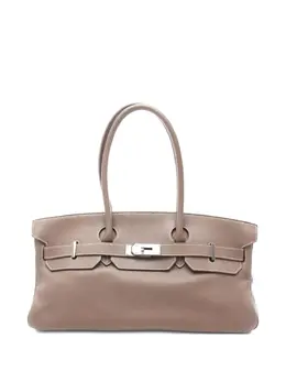 Hermes 2010s Birkin Clemence-leather shoulder bag 32163094