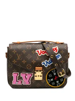 Louis Vuitton 2018 Monogram Patches Pochette Metis satchel 32188903
