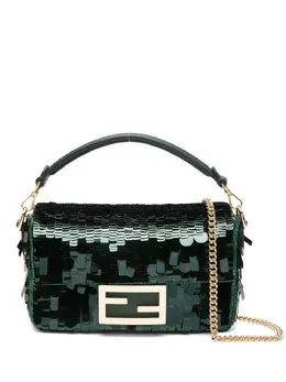 Fendi mini Baguette sequined tote bag 30550678