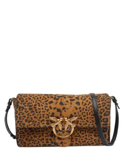Pinko leopard-print tote bag 32087086