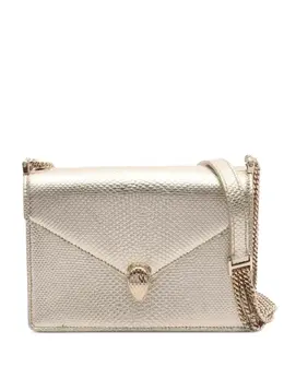 Bvlgari 2010s serpenti-chain python-embossed shoulder bag 32161958