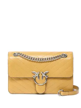 Pinko chevron chain cross body bag 30378821