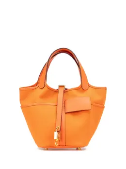 Hermes 2022 Toile Goeland and Swift Cargo Picotin Lock 18 handbag 32187995