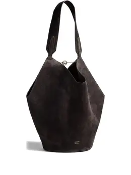 Khaite suede shoulder bag 31981748