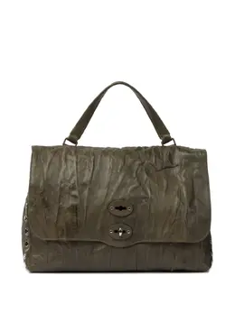 Zanellato studded-detail leather tote bag 32177137