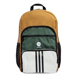 Сумка neo backpack 'tan green white' Adidas, бежевый ib5223 | tan/green/white